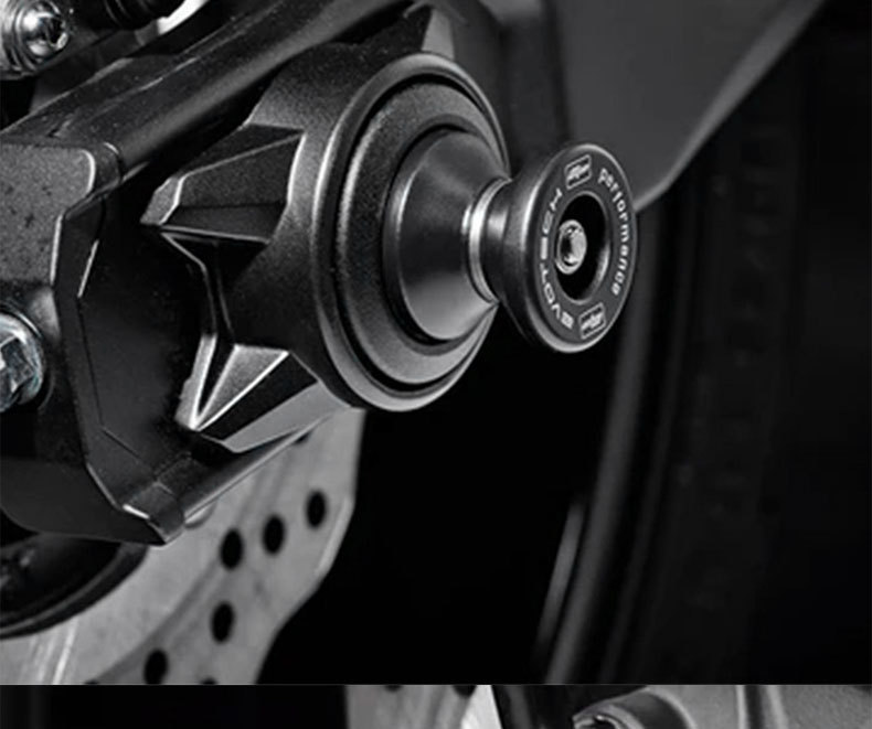 Suitable for Yamaha Tenere 700 Rally Edition Modified Front and Rear Axle Protection Ball with Car Nails