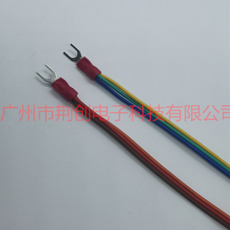 定制冷压端子线 定做Y型线U型连接线 电器汽车端子线新能源线束