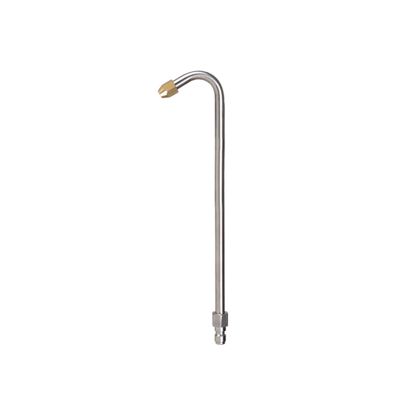 Fábrica al por mayor lavadora de automóviles de alta presión pistola de agua varilla curva extendida boquilla en forma de abanico 25/90 grados en forma de U limpieza accesorios de ángulo muerto image 13