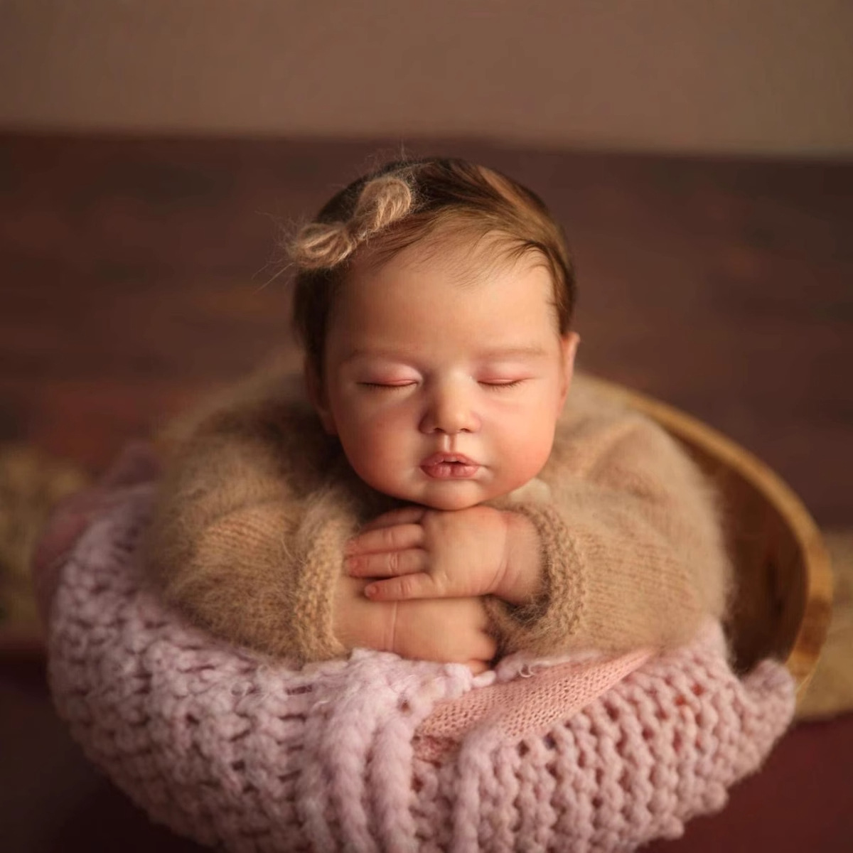 Muñeca de simulación de bebé de renacimiento de 19 pulgadas