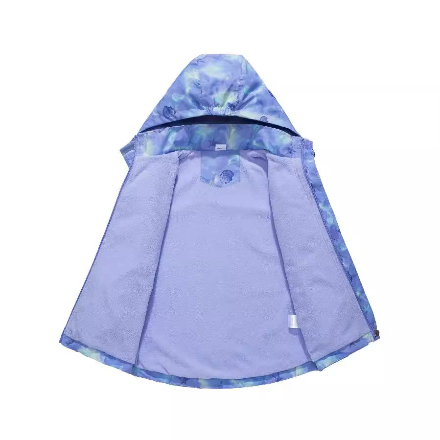 Travel keep warm jacket, waterproof trench coat, for teenagers, gradient