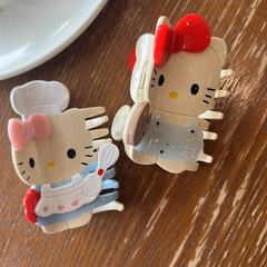 可爱少女心HelloKitty猫咪醋酸抓夹小众甜美2025新款卡通