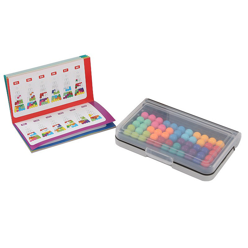 Batalla inteligente juego de mesa pensamiento educativo entrenamiento juguetes para niños espacio lógico DIY