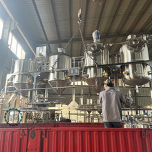 食用油精提设备 小型茶油厂全套设备厂家 花生油精炼成套设备价格