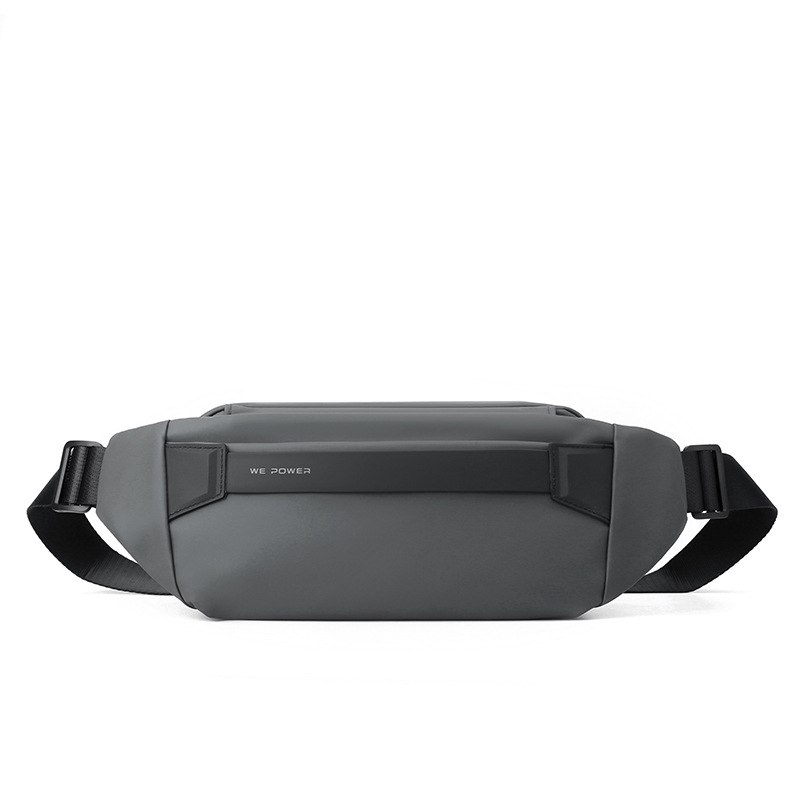 WEPOWER nuevo transfronterizo de Los Hombres bolsa de mensajero funcional pecho bolso de hombro de moda casual bolsa de mensajero ligero