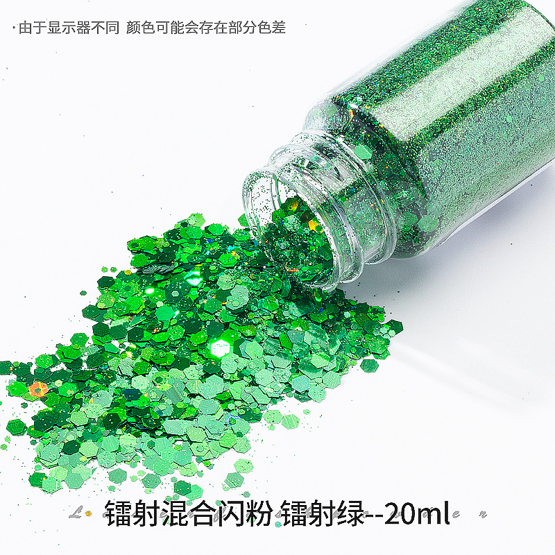 polvo brillante DIY material sequinilla goteo AB molde resina UV aceite Mahjong relleno joyas auriculares ilusión