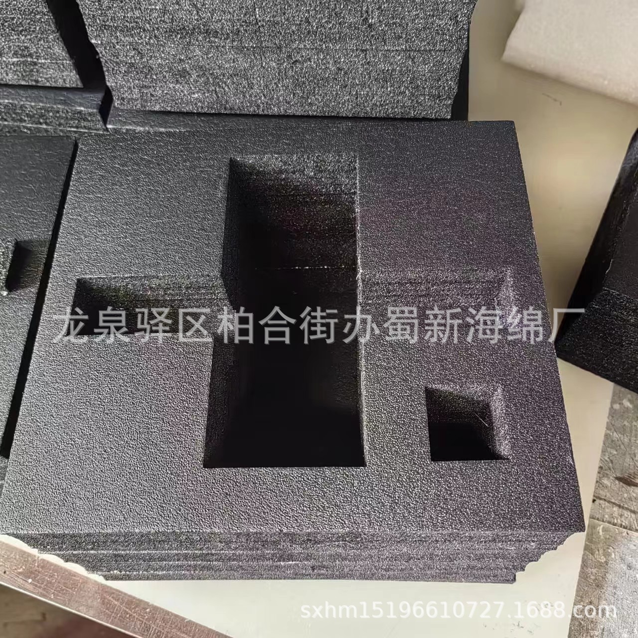 厂家供应黑色硬泡沫EVA蓝色EVA泡沫成型异形包装