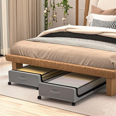 ベッド下収納、衣類、キルト、ブランケット、取り外し可能な防塵収納ボックス、ベッド下大容量車輪付き収納ラック