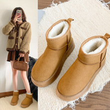 �ﶬѩ��ѥŮ2024�¿��׼Ӻ�ů��Ьһ�_�ż�ɫ��Ͳ����ѥ�ӳ�