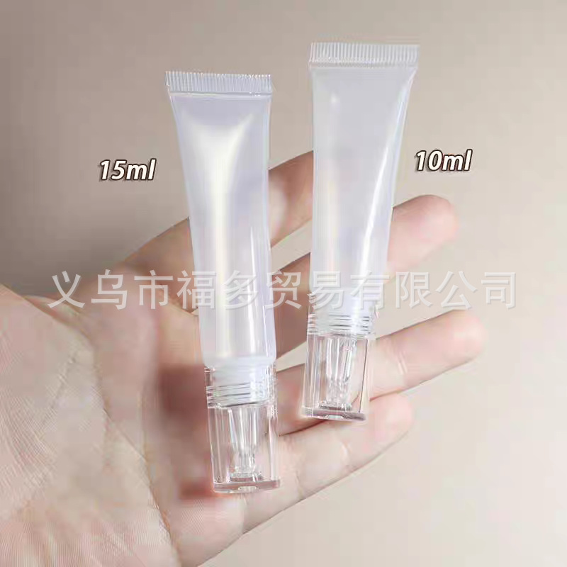 水滴头软管10ml15ml化妆品护肤品粉底液分装瓶眼霜精华软管现货供|undefined