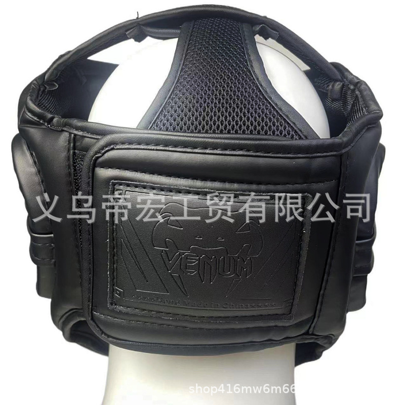 ボクシングヘルメット成人児童男女散打格闘頭泰拳格闘テコンドー帽子head gears|undefined