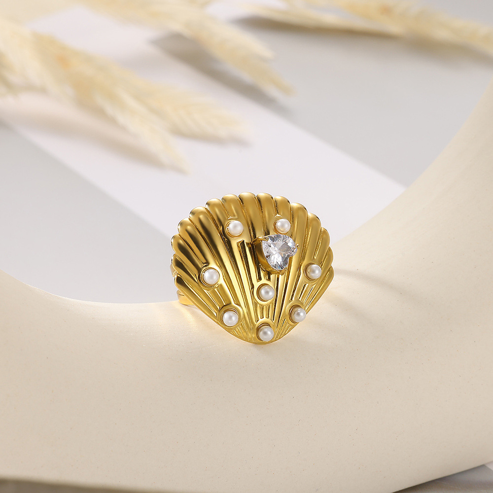 10g Weight 0.03µm-0.05µm Gold Plating Thickness PVD Coated Gold Plating Process Real Gold Plated Plating Material Artificial Diamond Inlay Material Open Rings Classification 1 Piece Quantity Casual, Daily Occasion 304 Stainless Steel Material Geometric Pattern All Seasons Season Unisex Gender IG Style, Elegant, Retro, Classic Style Style Waterproof Non Tarnish, Plating Craft PVD Coated Real Gold Plated Geometric 304 Stainless Steel IG Style Elegant Retro Waterproof Non Tarnish Open Rings 12