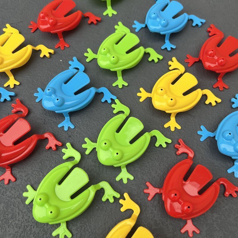 Bouncing Frog 8090S Nostalgic Classic Children's Toy, Press-And-Jump Frog, Educational Stress-Relief Toy, Small Jumping Frog Bouncing Frog 8090S Nostalgic Classic Children's Toy, Press-And-Jump Frog, Educational Stress-Relief Toy, Small Jumping Frog