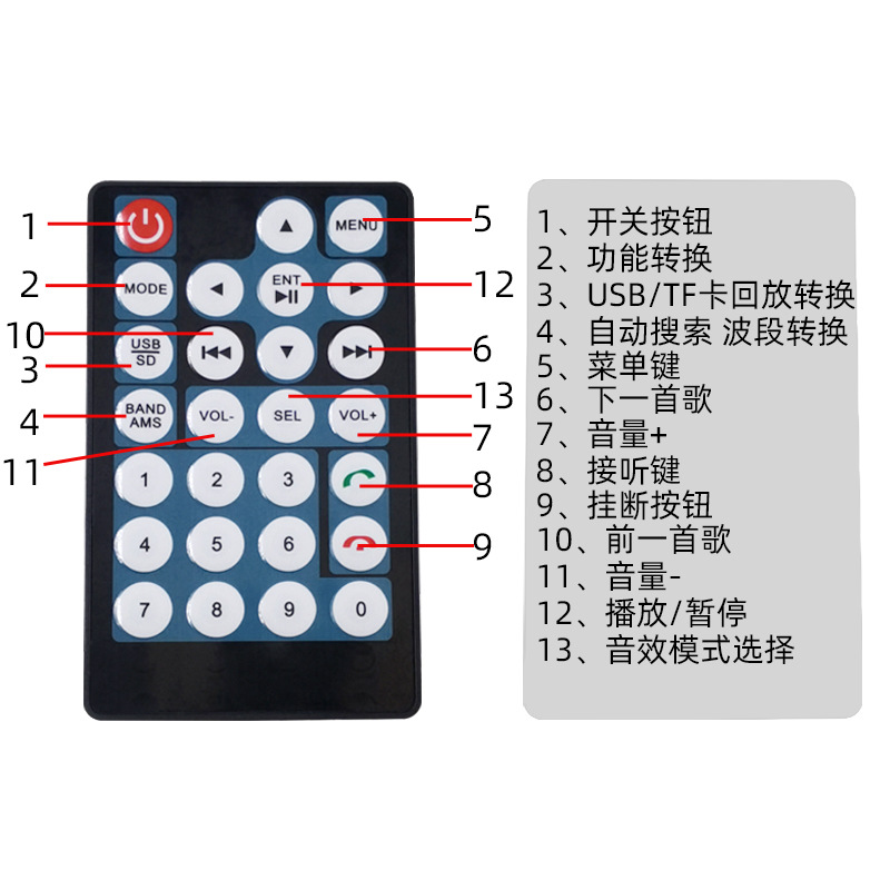 5.5 inch single ingot built-in carplay mobile phone interconnection car Bluetooth MP5 player reversing image Android