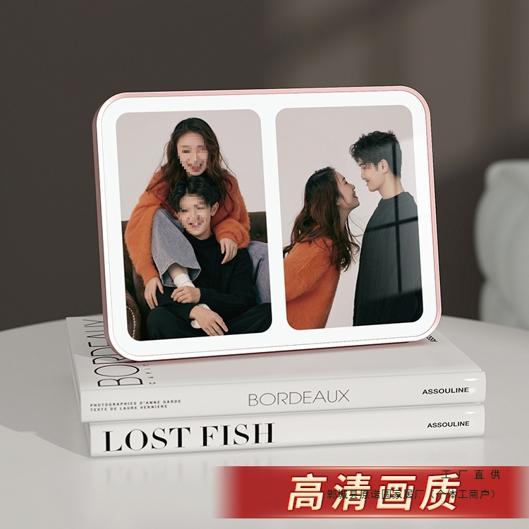 定 制相框摆台照片做成感相册洗情侣相片打印婚纱照加制作相架