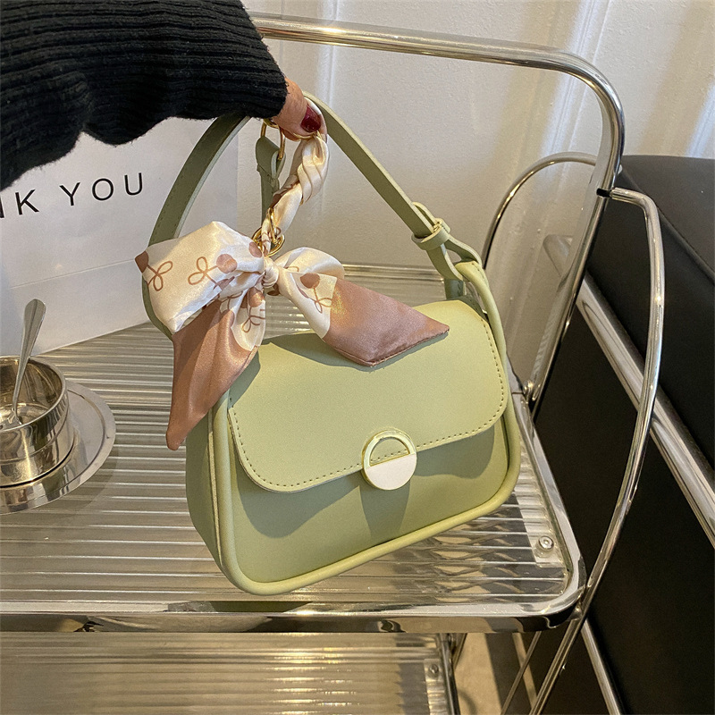 Bolso de brazo de aire extranjero para mujeres verano 2024 nueva moda bolso de cadena bolso cuadrado bolso de hombro