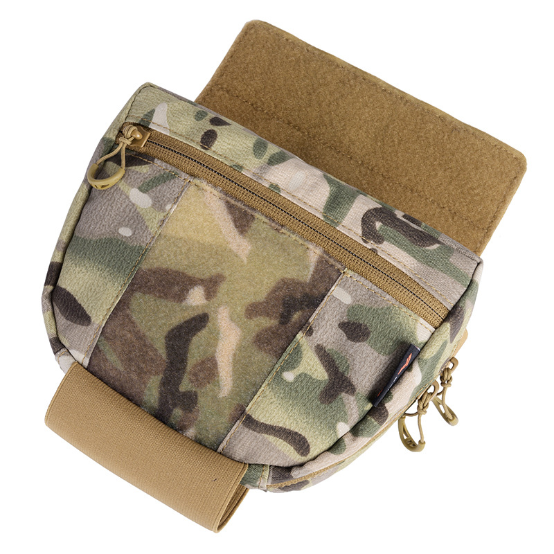 Amazon personalizado chaleco táctico bolsas de abdomen accesorios multifuncionales almacenar bolsas colgantes de entrenamiento al aire libre bolsas de expansión