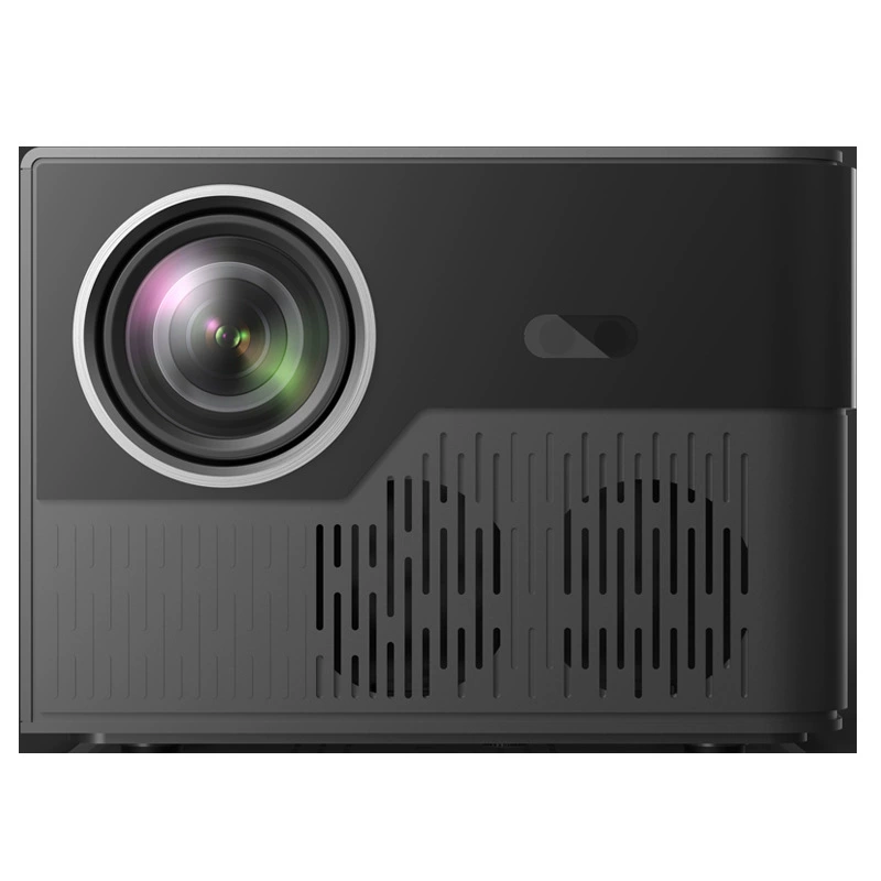 Трансграничный проектор для домашнего использования, 4K Ultra HD, 450 люмен, проекция на стену в спальне, полностью закрытый оптический модуль, мобильная проекция экрана.