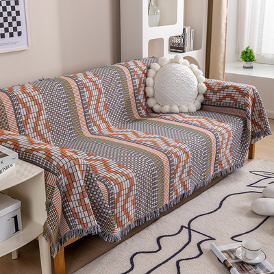 原创设计水洗定型沙发巾沙发垫单双人沙发罩全包沙发防尘盖布|ms