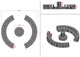 C-shaped occupies 4.5m + round occupies 1.2m