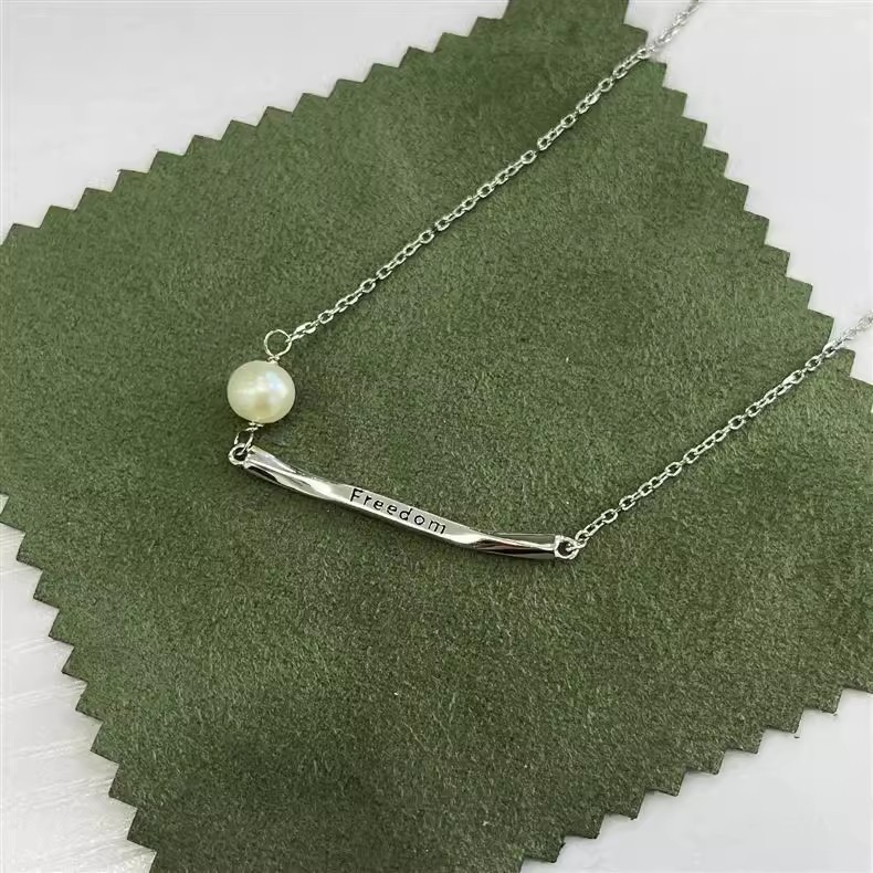 Women's Gender 1 Piece 925 Sterling Silver Geometric 925 Sterling Silver Cable Chain Pendant Necklace