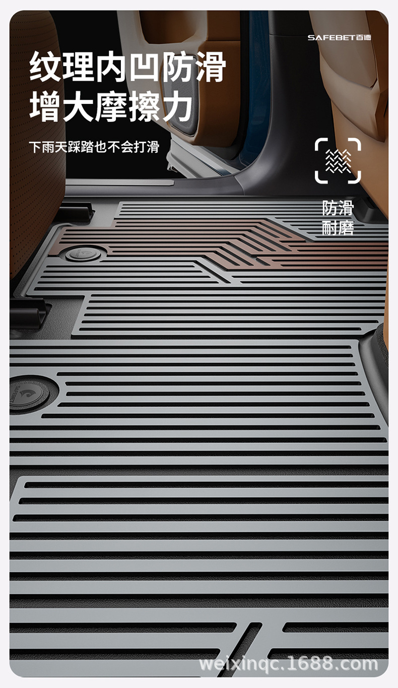 Suitable for the New Lynk & Co 03 06 08 900 10Em-P Z20 Special Car Model, Colorful Tpe Car Floor Mats