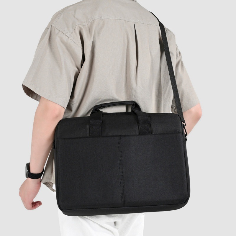 Laptop Bag 14inch Women's Stylish Handbag Briefcase Men's Commuter Business Handbag Shoulder Bag
