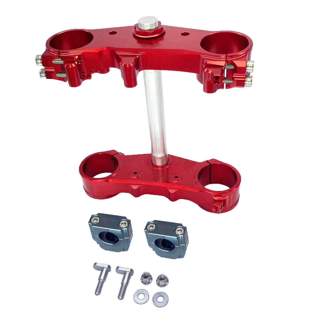 Off-Road Motorcycle Modification Parts Crf250L/Crf300L Upper and Lower Connecting Rods Cnc Aluminum Alloy Steering Column Wholesale
