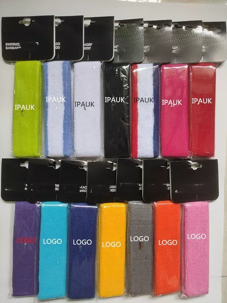 Pure cotton Suwan Nexter headband, sweat-absorbing sports anti-sweat wristband, yoga headband for men and women, tennis, running, basketball headscarf