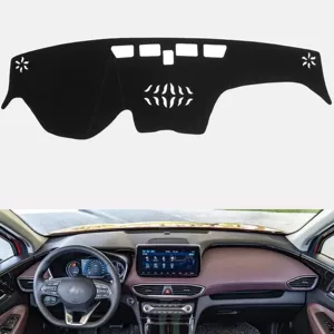 KEYOOG Hyundai Santa Fe 2019-2023 üçün Panel Örtüyü Matı