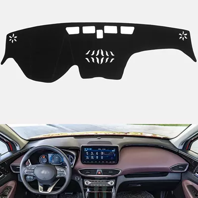 KEYOOG dashboard covering dashboard pad light-proof pad for Hyundai Santa Fe 2023-2019