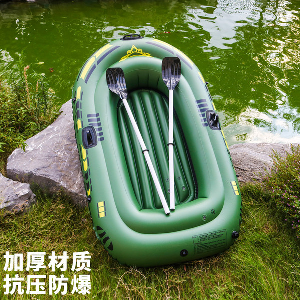 Cross-border spot thickened inflatable kayak PVC wear-resistant…