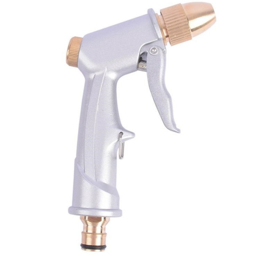 SNJUE pintura de aleación de aluminio pistola de agua de alta presión portátil hogar riego pistola de agua de lavado de coches ducha pistola de agua