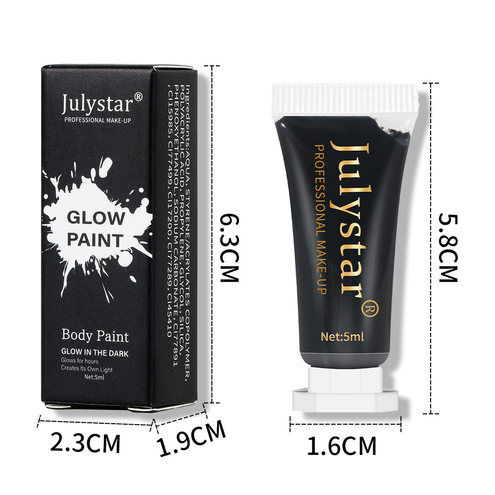 Ličila za noč čarovnic, človeška poslikava obraza, dramatičen vodotopen fluorescentni grafit pigment_voghion.com