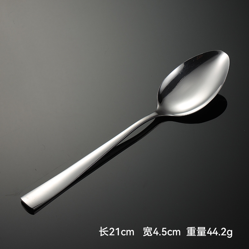 イーンステンレス鋼角ハンドル洋食器ナイフ、フォーク、スプーンギフト C007 マルチ仕様布ホイール研磨ステーキナイフクロスボーダー|undefined