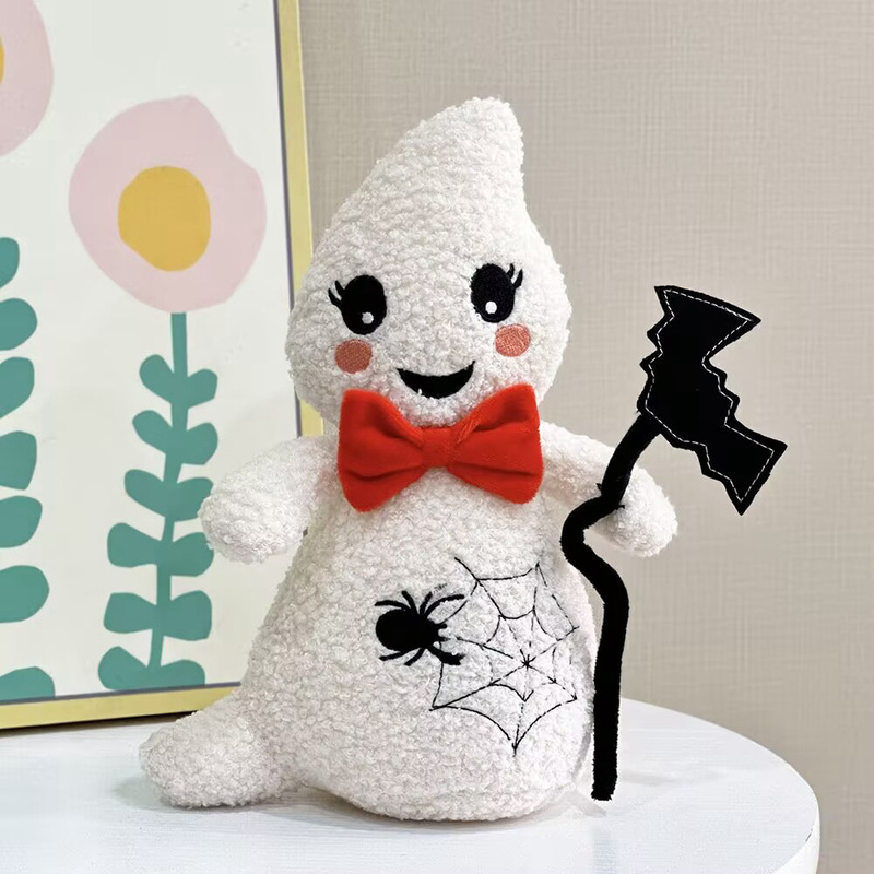 新品Peek a Boo Cat Ghost pillowhalloよもとしたハロウィーンぬいぐるみ|undefined