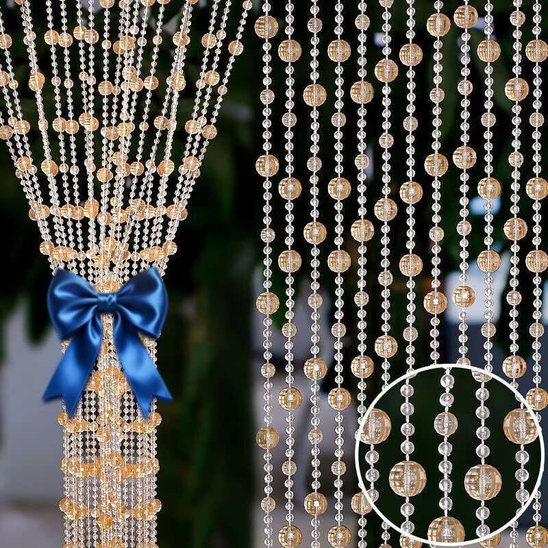 Acrylic Earth Beads Wedding Decoration DIY Door Curtain Bead Curtain Material Wedding Decoration Imitation Crystal Colorful Bead Curtain Acrylic Earth Beads Wedding Decoration DIY Door Curtain Bead Curtain Material Wedding Decoration Imitation Crystal Colorful Bead Curtain