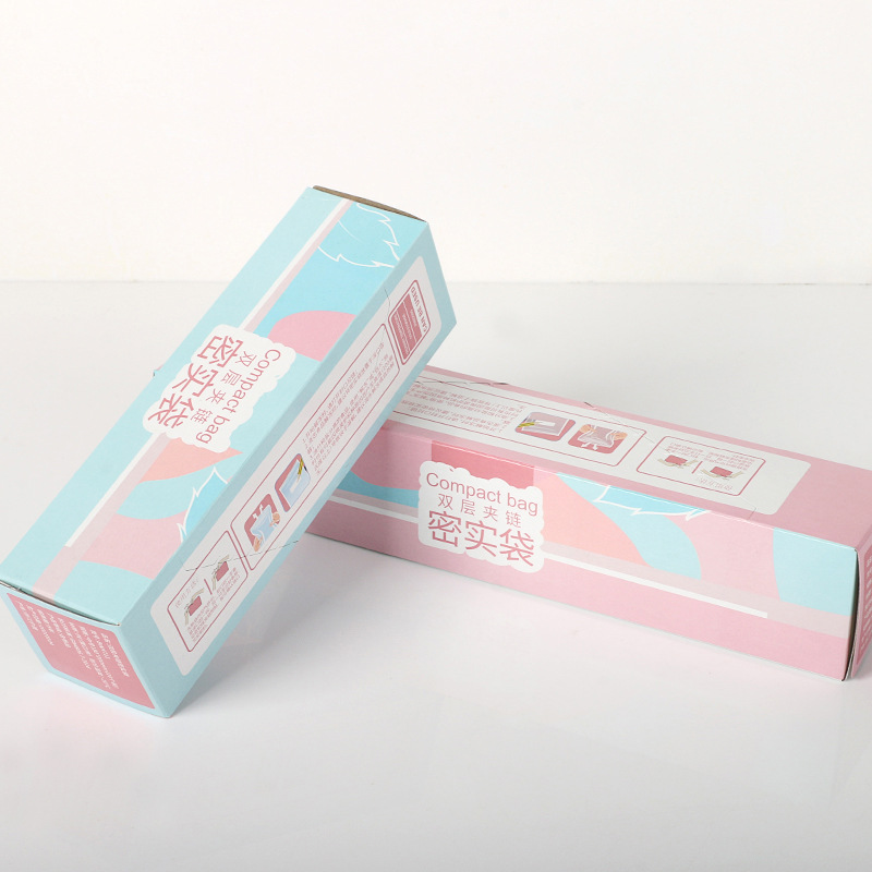 Huayin en stock bolsa apretada de doble costilla bolsa de cremallera de PE bolsa de autosellado bolsa de comida fresca bolsa de deslizamiento