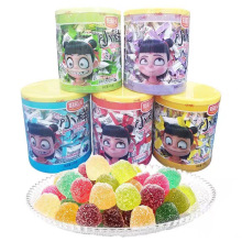 好彩头小样酸Q糖 420g桶装水果味果汁软糖喜糖 休闲零食凝胶糖果