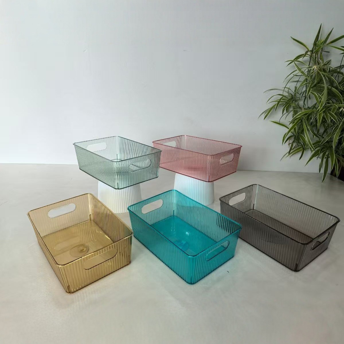 Categoría 4: Cestas de almacenamiento, contenedores de almacenamiento, cestas de drenaje para sala de estar y cocina, cestas para frutas, cajas de almacenamiento misceláneas para escritorio, cestas de almacenamiento. image 68