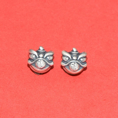 S99 Pure Silver Concave-Convex Spacer Zərgərlik ara hissələri - 115mm-weight-about-105g-xingshi-accessories