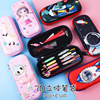 Cartoon three dimensional children's pen for elementary school students, cute pencil case, in 3d format, Korean style