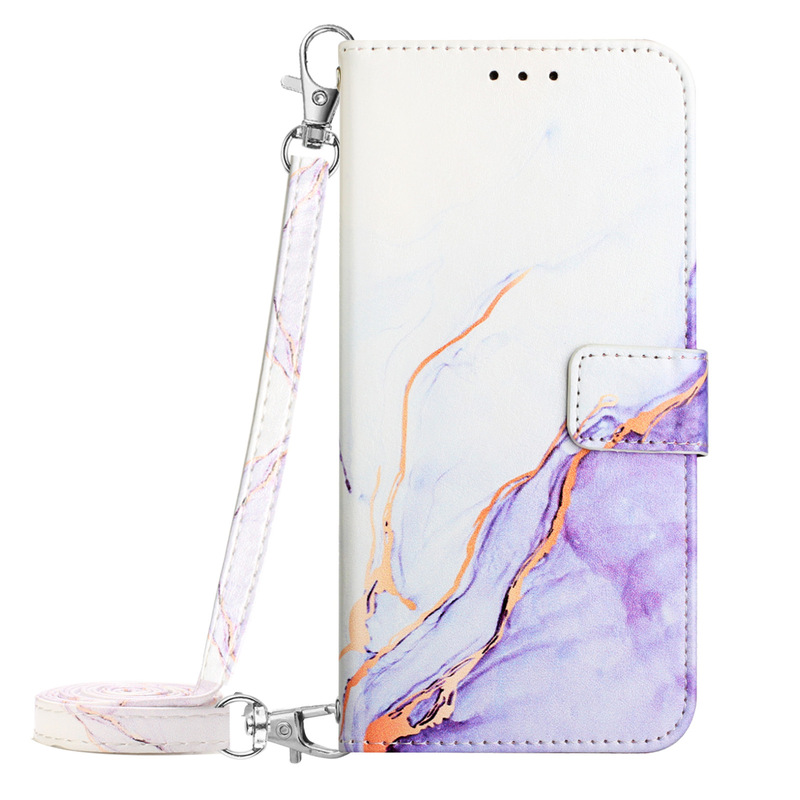 Folding Case for MOTO Edge 40 Neo Marble MOTO G Power Leather Case