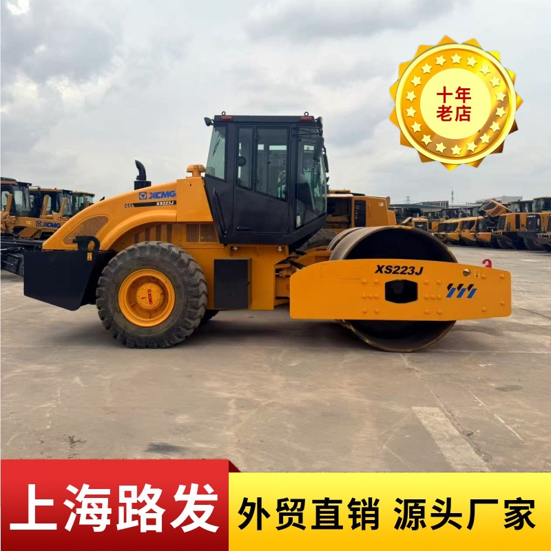 Mercado de rodillos de segunda mano 20 toneladas 22 toneladas 26 toneladas en stock buena condición del vehículo noventa por ciento nuevo compactor