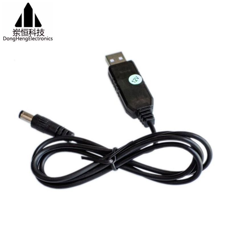 USB boost line DC TO DC 5V/9V/12V power bank boost module DC interface 5.5 * 2.1MM
