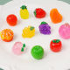 miniature food play simulation resin fruit small ornaments blind bag diy ornaments accessories apple strawberry pendant accessories