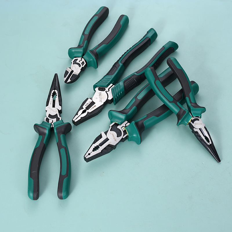 Alicates excéntricos alicates de ahorro de trabajo Alicates de alambre multifuncional Tigre electricista boca puntiaguda boca oblicua alicates planos fabricante