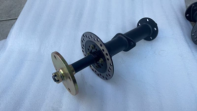 Motorcycle frame, Accessories Differential Axle Drive - half-shaft-long-version-four-holes-diagonal-10-flange