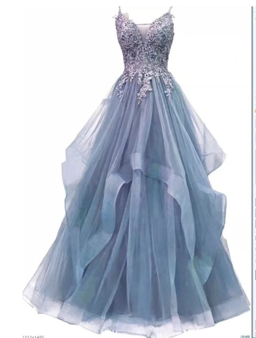 Vestido de noche de gasa colorida con tirantes, verano 2025, nuevo vestido sexy sin espalda con lazo, estilo hada del bosque, vestido de gasa para anfitrionas.
