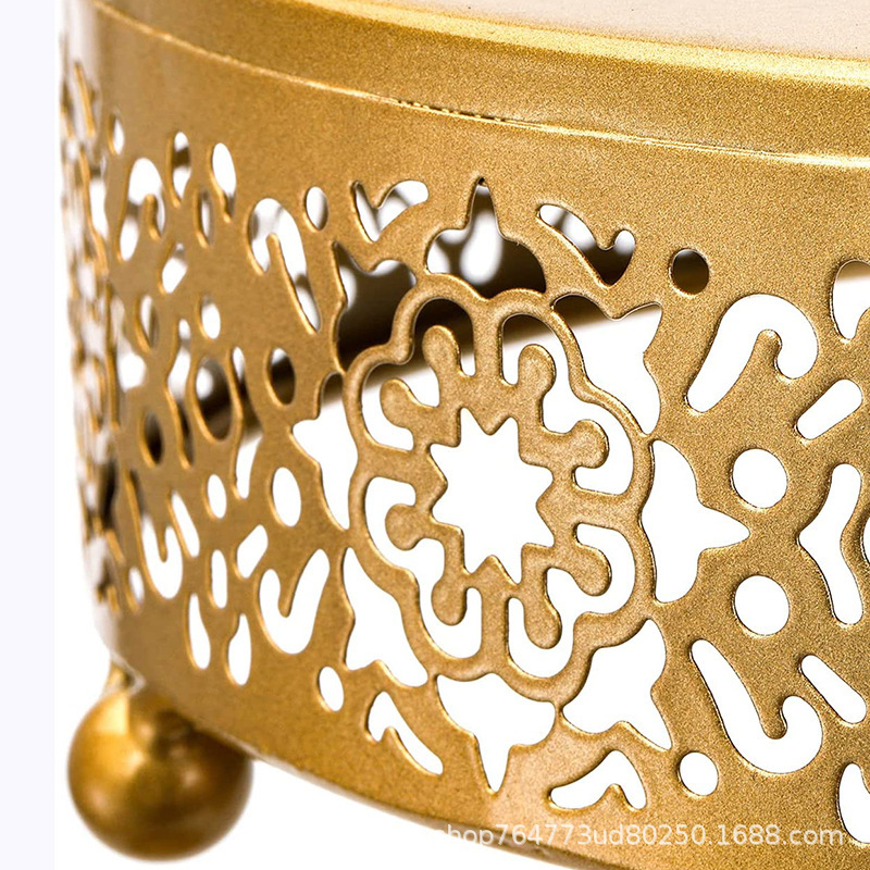 Transfronterizo Amazon temu tres piezas de postre estante de exhibición bandeja de pastel estante de pastel diseño de cumpleaños